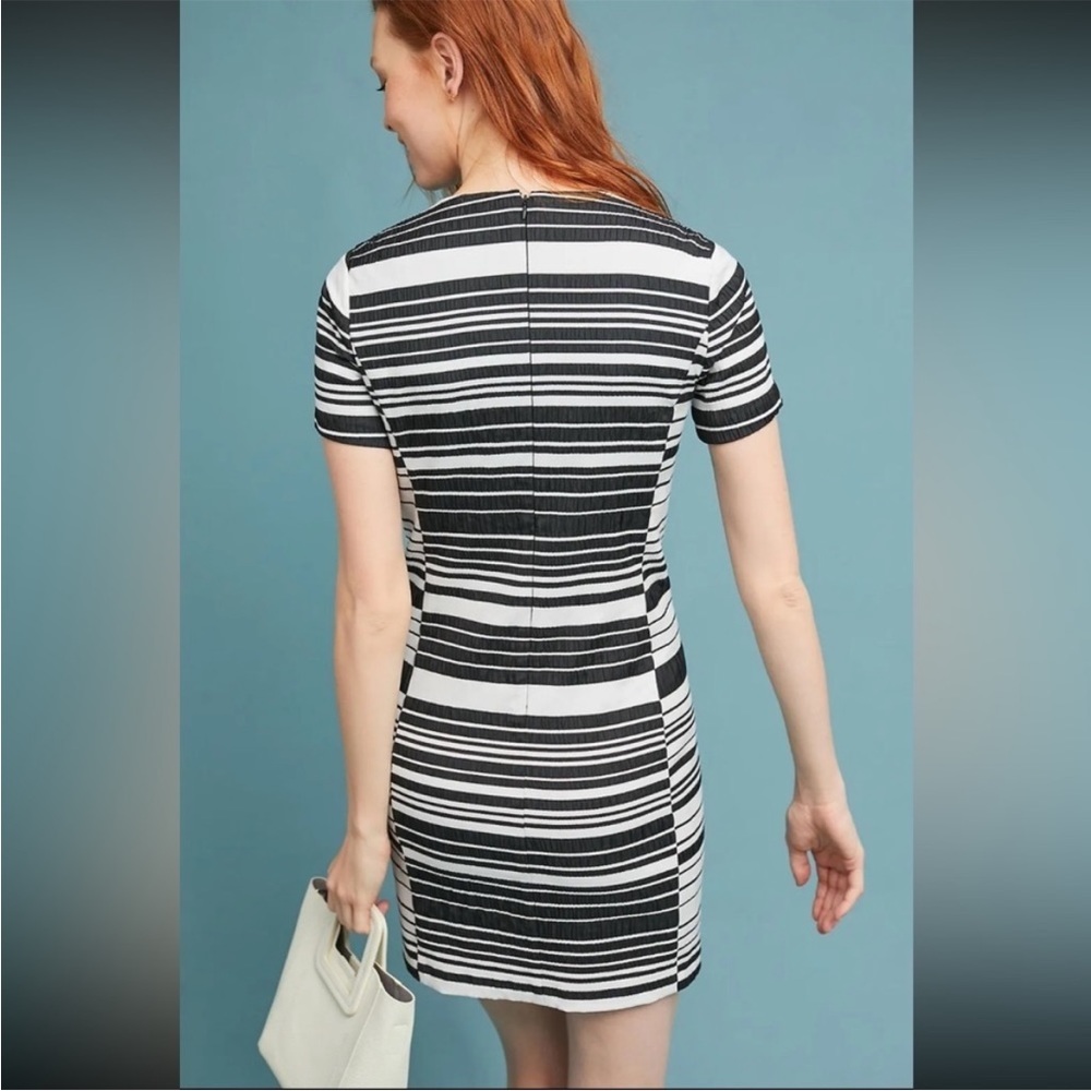 Anthropologie Hutch Brixton Striped Dress Size Medium - Picture 3 of 8